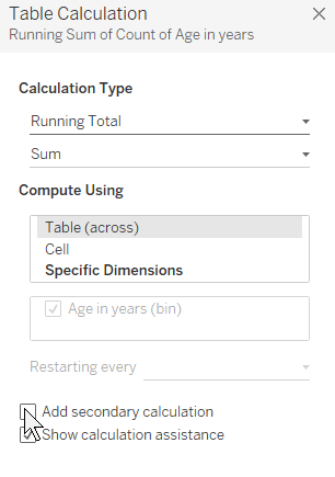 table calcs 1